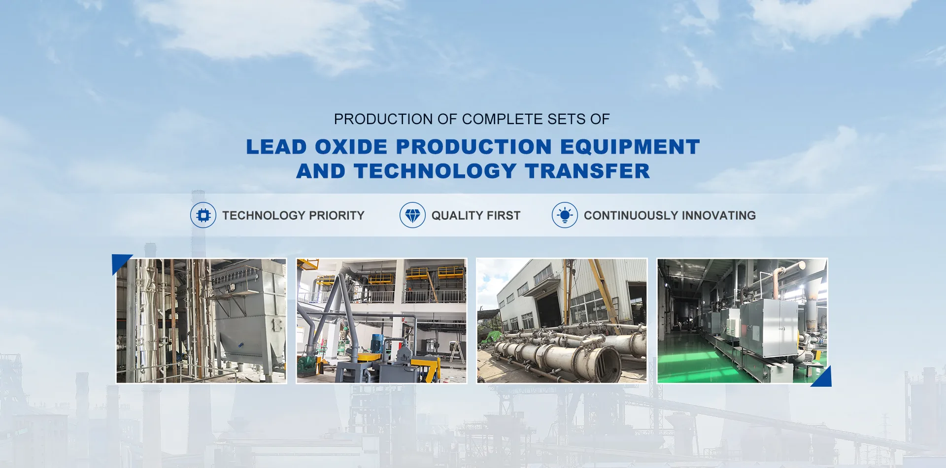 China Red Lead Production Line -tillverkare